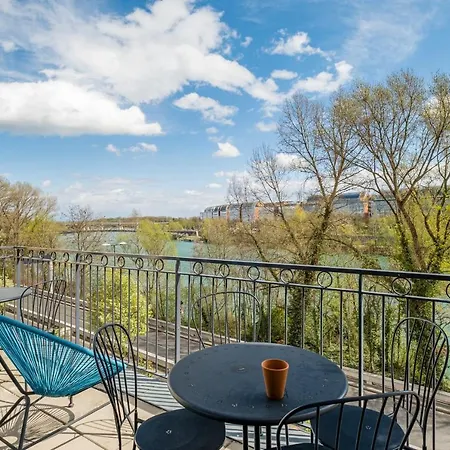 Lyon Cite-gallo Romaine Terrasse Apartment