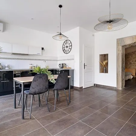 Lyon Cite-gallo Romaine Terrasse アパート カリュイール・エ・キュイール