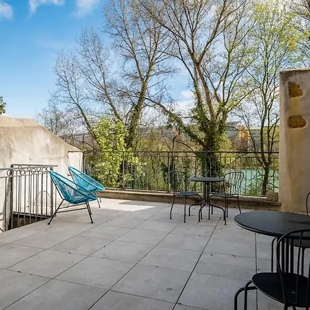 アパート Lyon Cite-gallo Romaine Terrasse *